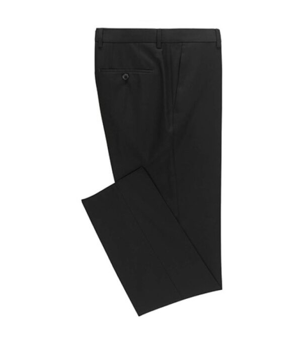 SLIM FIT BLACK TROUSER