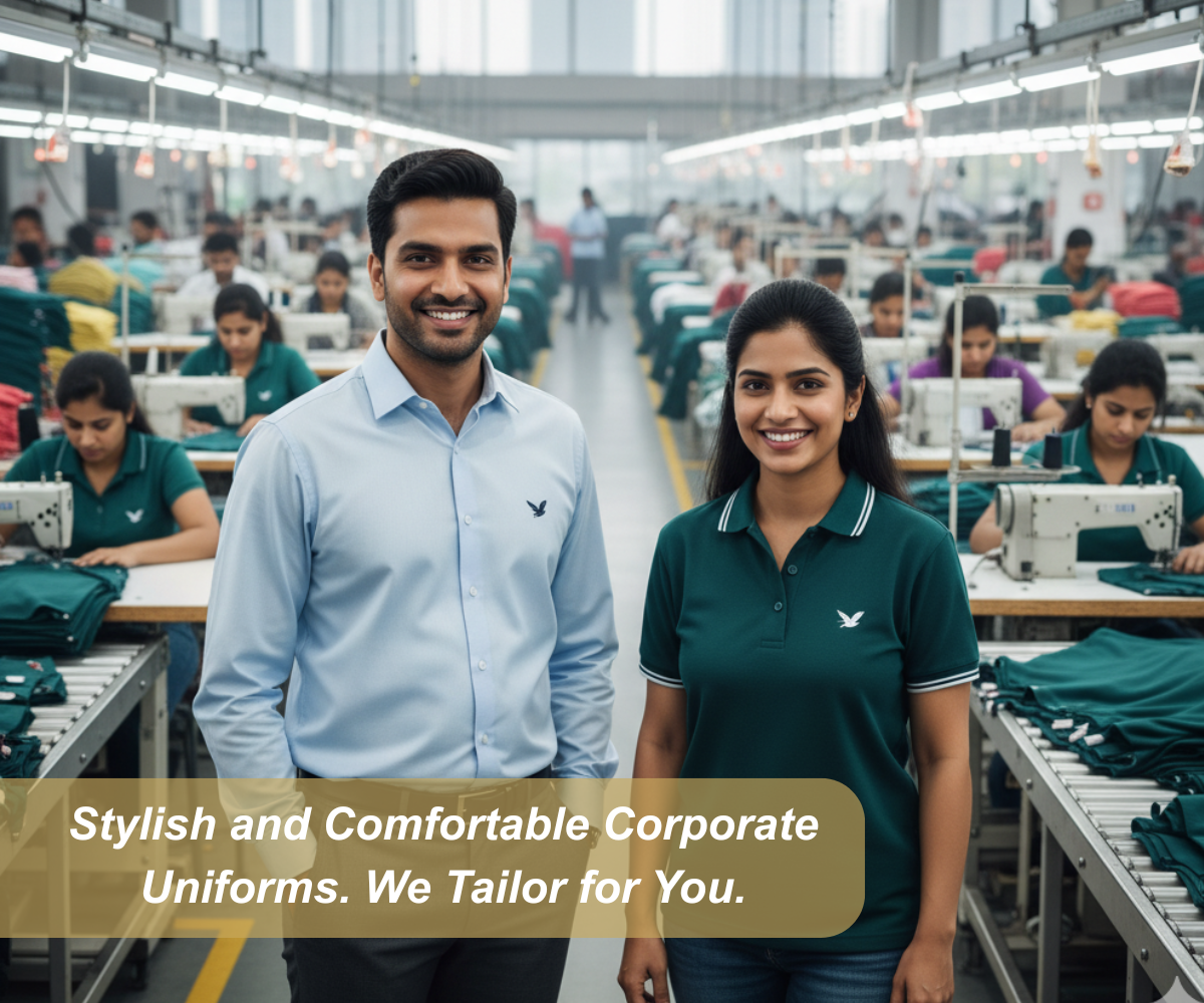 The perfect blend of quality and visibility. Sweaters and jackets with logo.