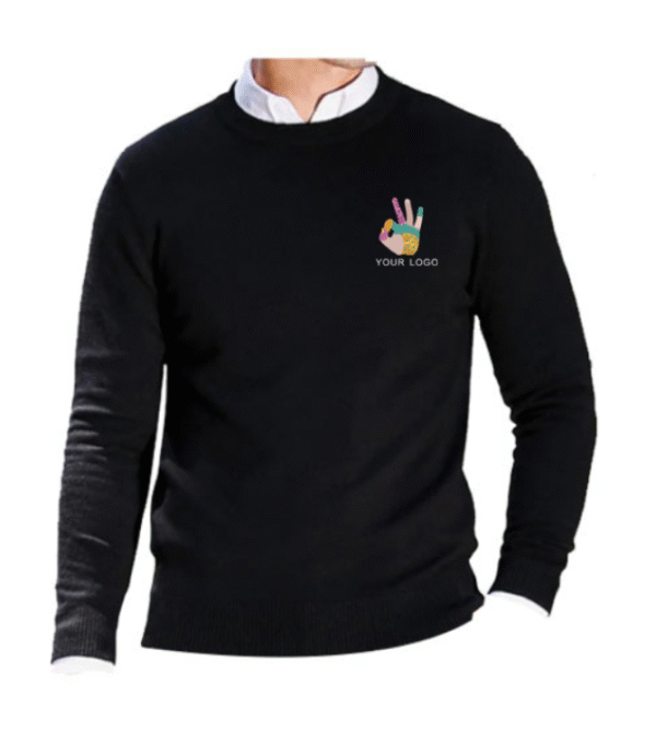 BLACK CORE CORPORATE PULLOVER