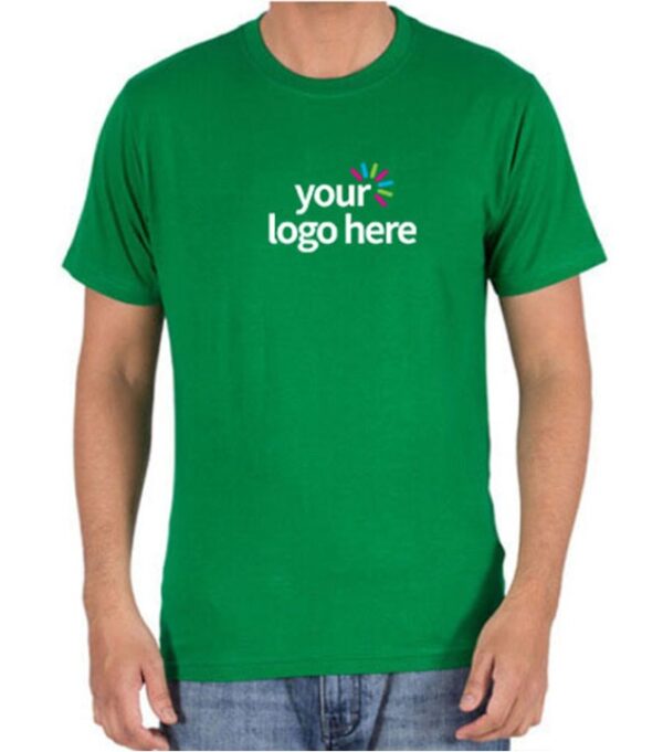 COTTONCORE LOGO TEE GREEN – ROUND NECK EDITION