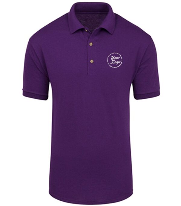 Polo Blended T-Shirt Purple