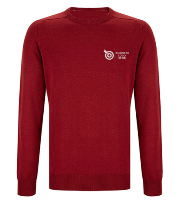 RED CORE CORPORATE PULLOVER