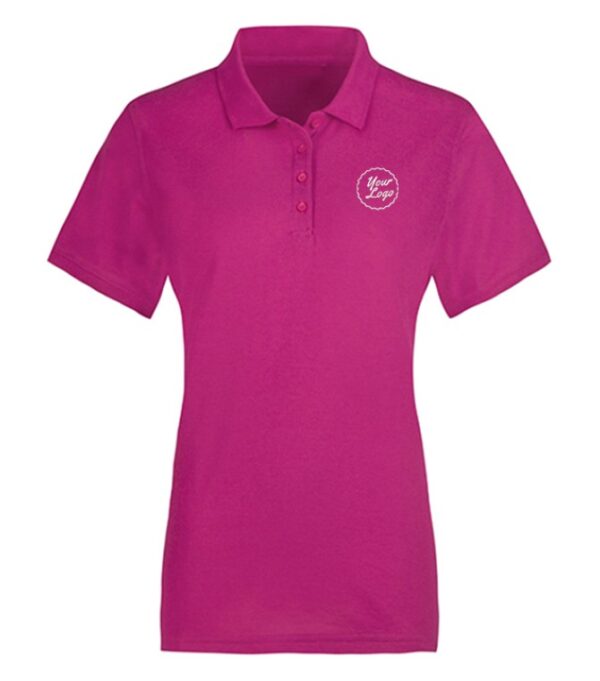 WOMEN’S CLASSIC POLO T-SHIRT PINK